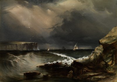 View of the Heads, Port Jackson by Conrad Martens